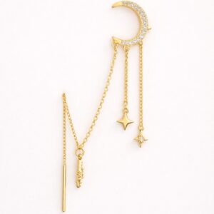 Ear Cuff Colgante "Constelación"