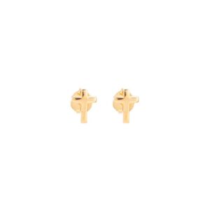 Broquel Cruz Esencial Dorado Chapa de Oro 22 K