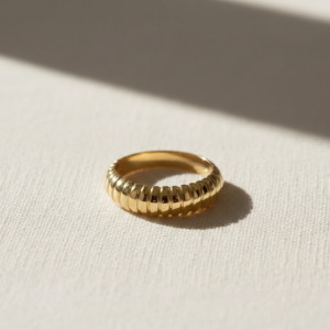 Anillo Ritual Chapa de oro 22 K