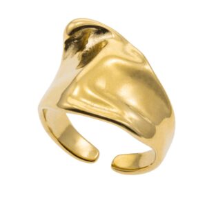 Anillo Irregular  Acero inoxidable