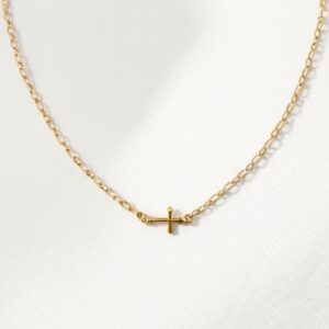 Collar Cadena Golden Faith  "Cadena de Chapa de Oro 22 K 