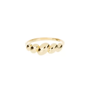 Anillo Nudo Sagrado Chapa  de Oro 22k