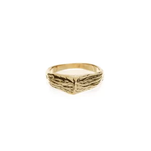 Anillo Tierra Gold  Chapa de Oro 22