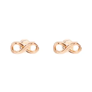 Aretes Promesa Eterna  Color Dorado Chapa de Oro 22 K