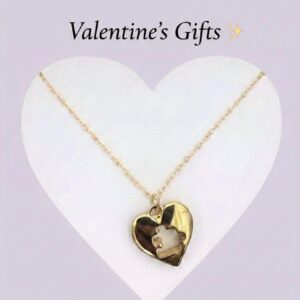 Cadena "Corazón Unión"Collar de Corazón Tipo Rompecabezas en Chapa de Oro 22K – Collar de Amor y Conexión